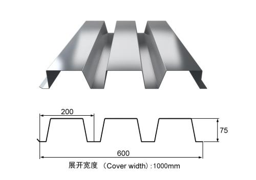 YX75-200-600楼承板 厂家直销 天津令丰