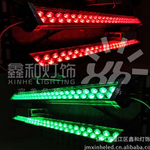 洗墙灯厂家    高亮度户外防水大功率LED洗墙灯 48珠RGB 144W