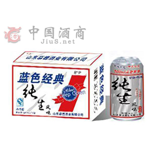 慕康蓝色经典纯生320mlx24  山东啤酒