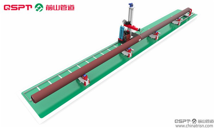 流水作业式管管接长生产线 管管生产线 管道接长生产线 前山供