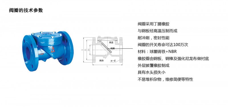 橡胶瓣止回阀05