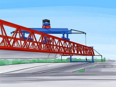 广西柳州架桥机出租200T40M架桥机40米预制梁